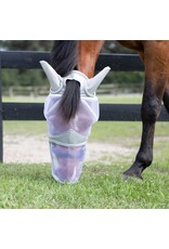 Equinavia Algard Soft Mesh Long Nose Fly Mask Silver