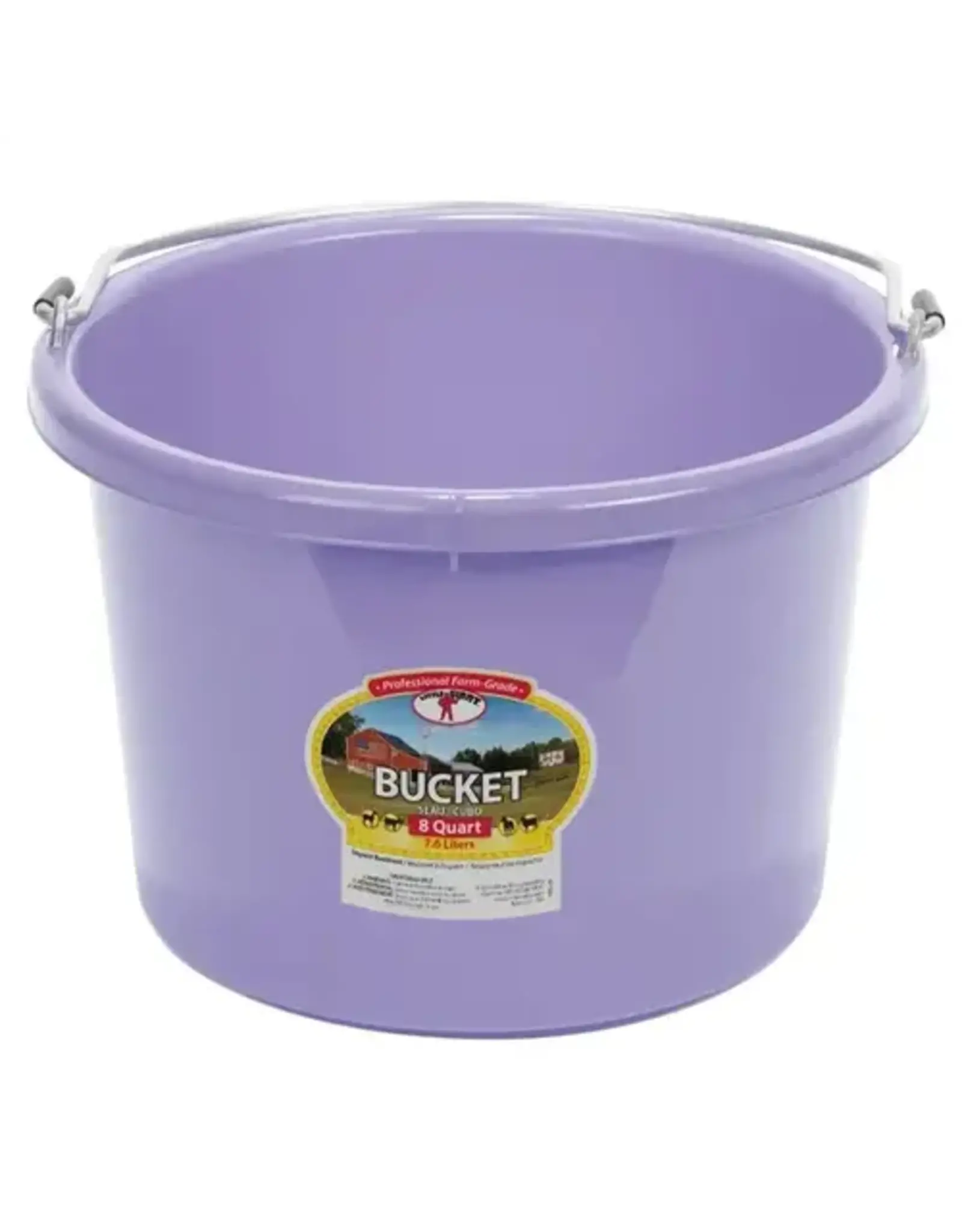 Miller 8 Quart Round Plastic Bucket
