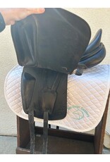 Amerigo Dressage Saddle 17.5" Wide Tree