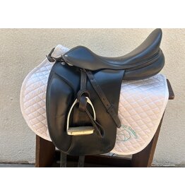 Amerigo Dressage Saddle 17.5" Wide Tree