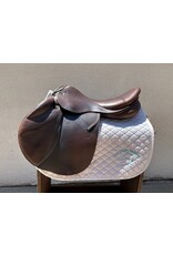 Stubben Zaria EX Deluxe 2013 18" Seat, 27 (Narrow-Medium Narrow) tree