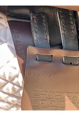 Stubben Zaria EX Deluxe 2013 18" Seat, 27 (Narrow-Medium Narrow) tree