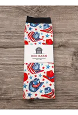 Red Barn Socks Knee High Socks