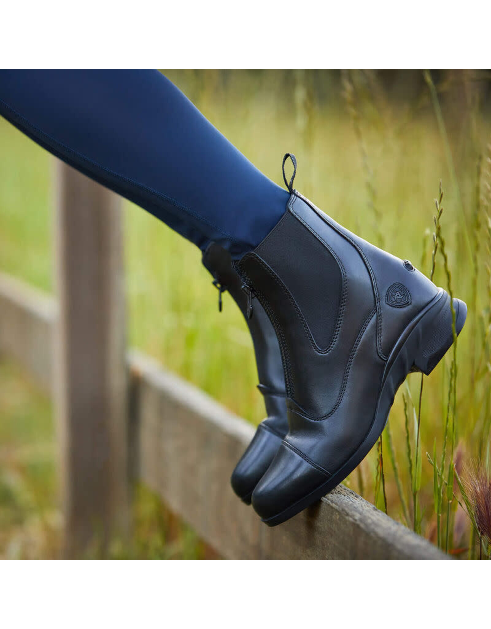 Ariat Heritage Zip Paddock Boot Black