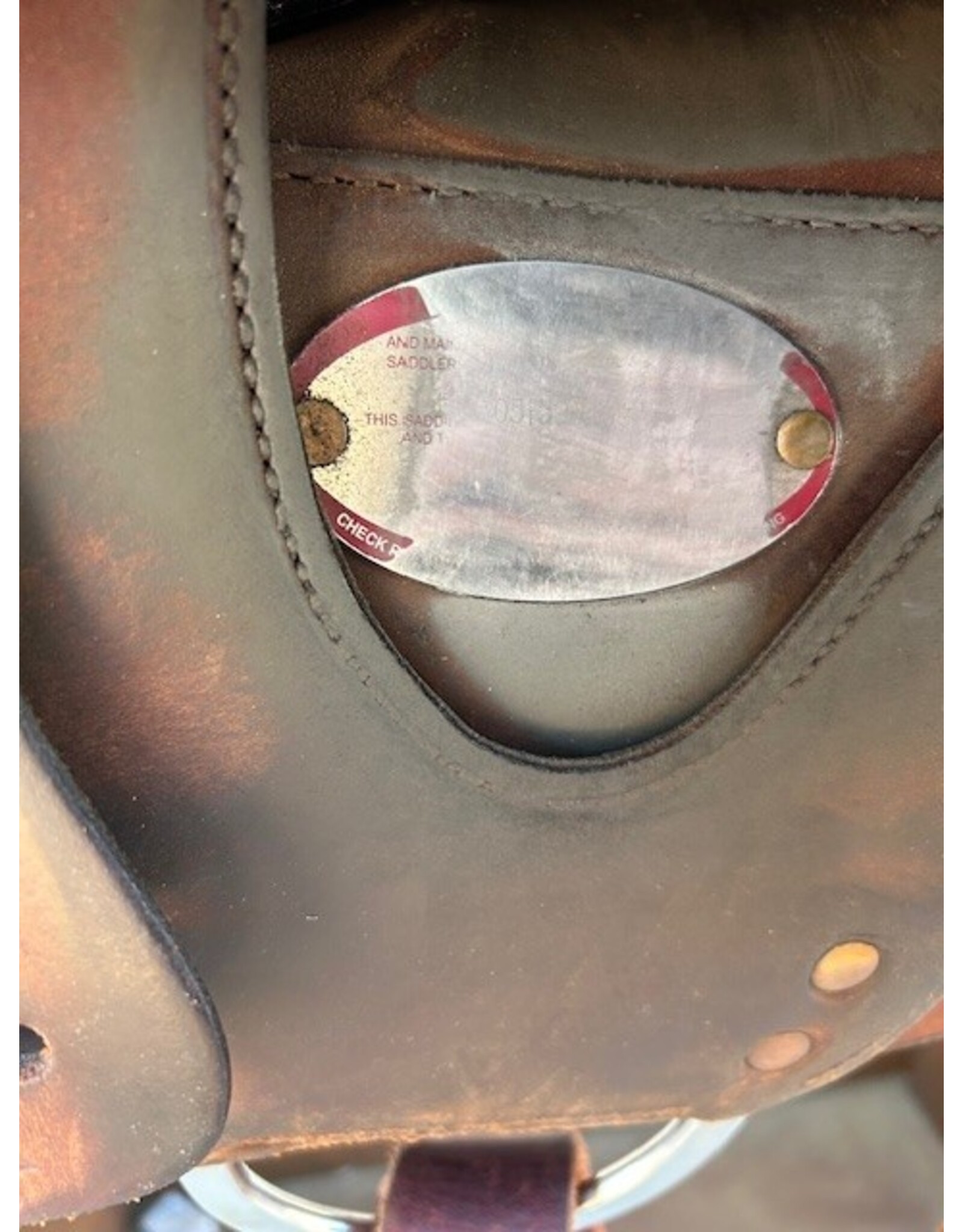 Tucker Trail Saddle 15.5" Seat 5.5" Gullet
