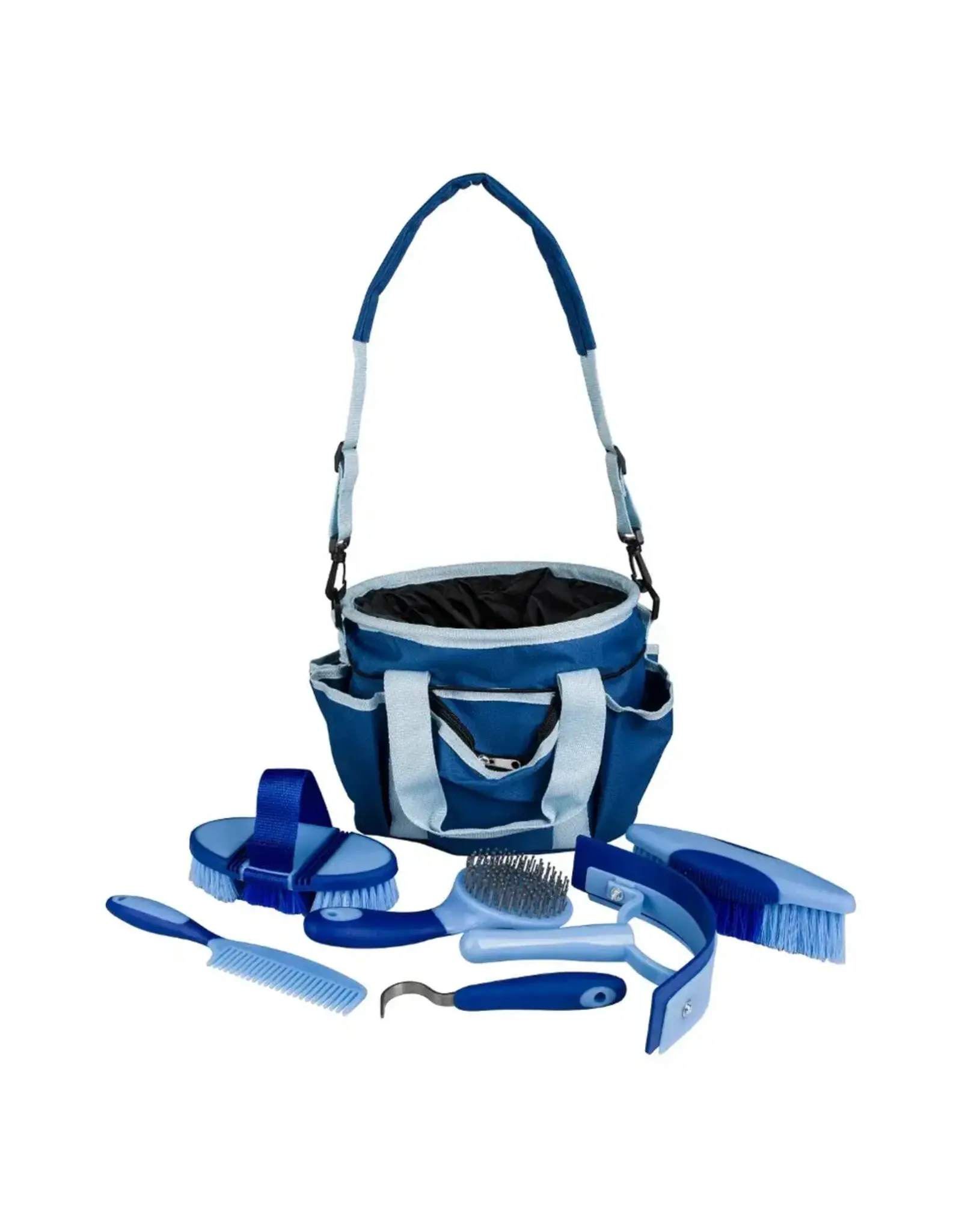 Tuffrider Tote Bag w/ Grooming Set Light Blue