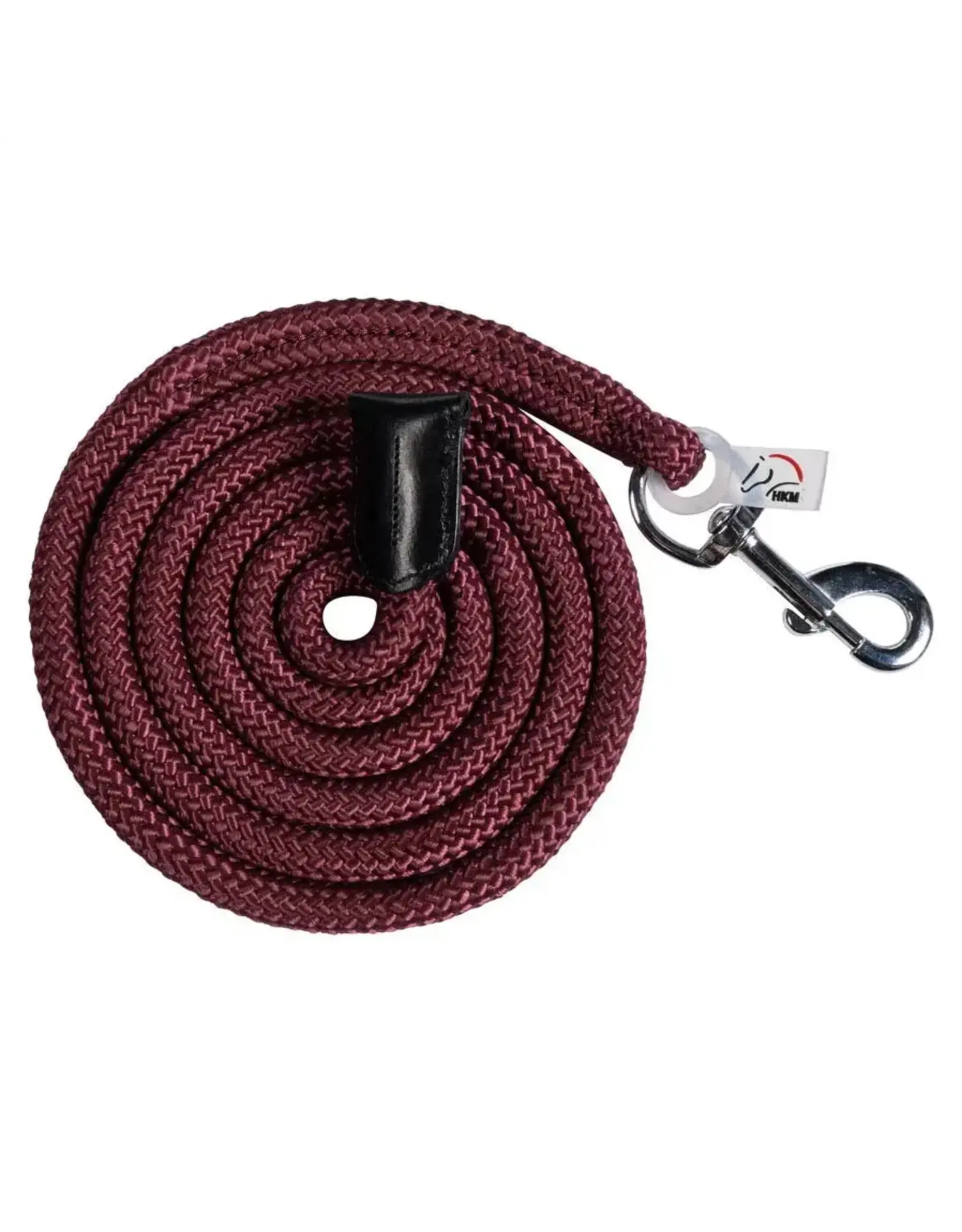 HKM Carlotta Lead Rope With Snap Hook Bordeaux