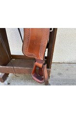 Crates Reining Saddle 16" Seat, 8" Gullet