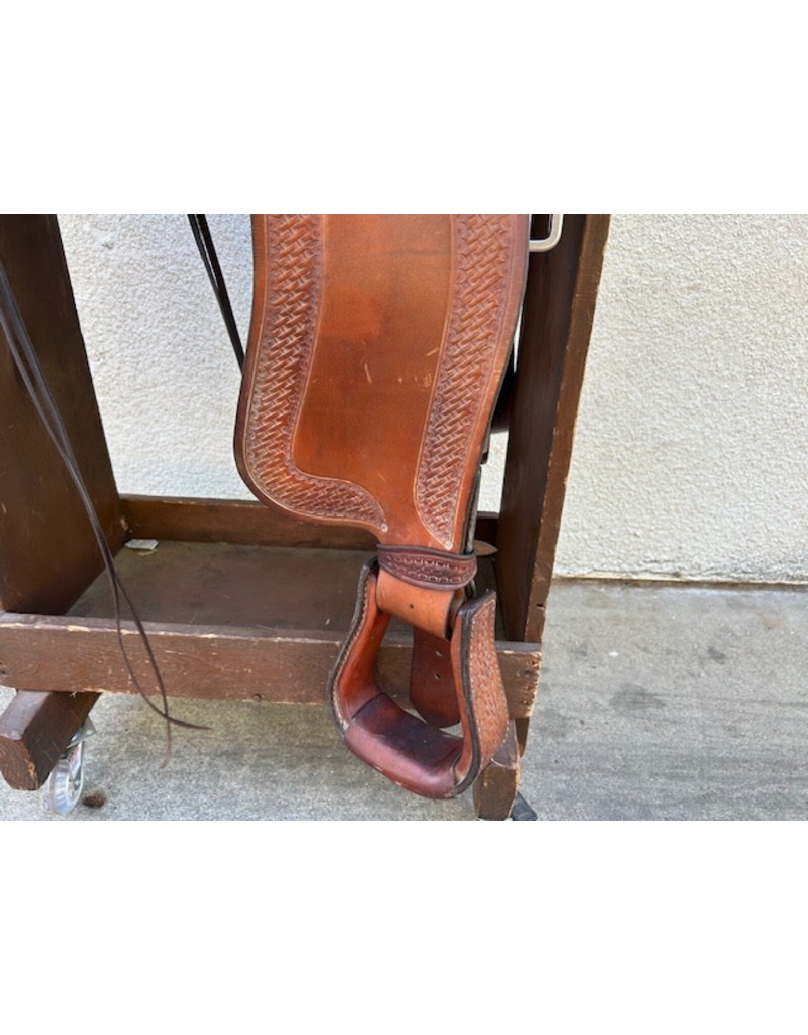 Crates Reining Saddle 16" Seat, 8" Gullet
