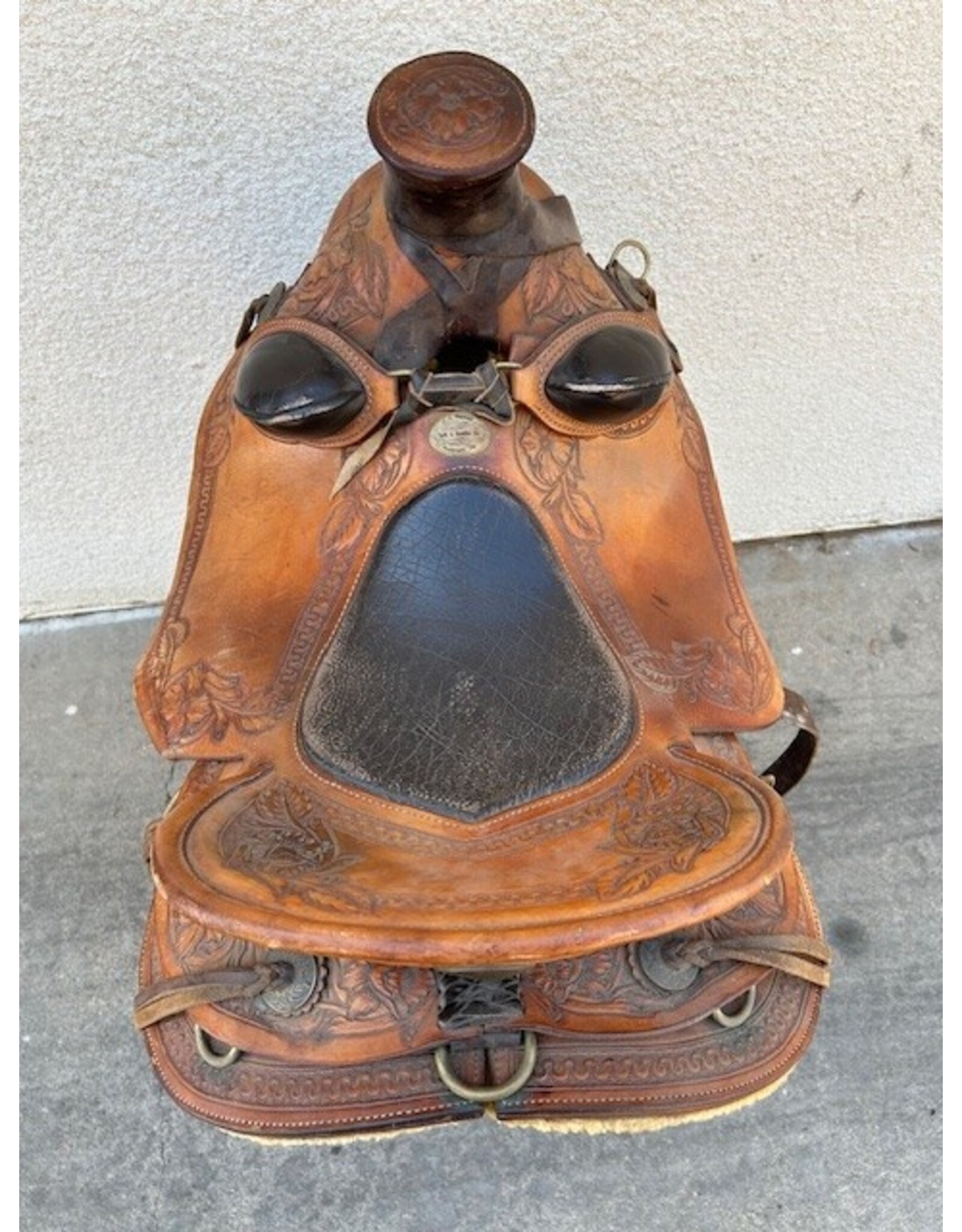 JJ Maxwell Saddle 16" Seat 7" Gullet