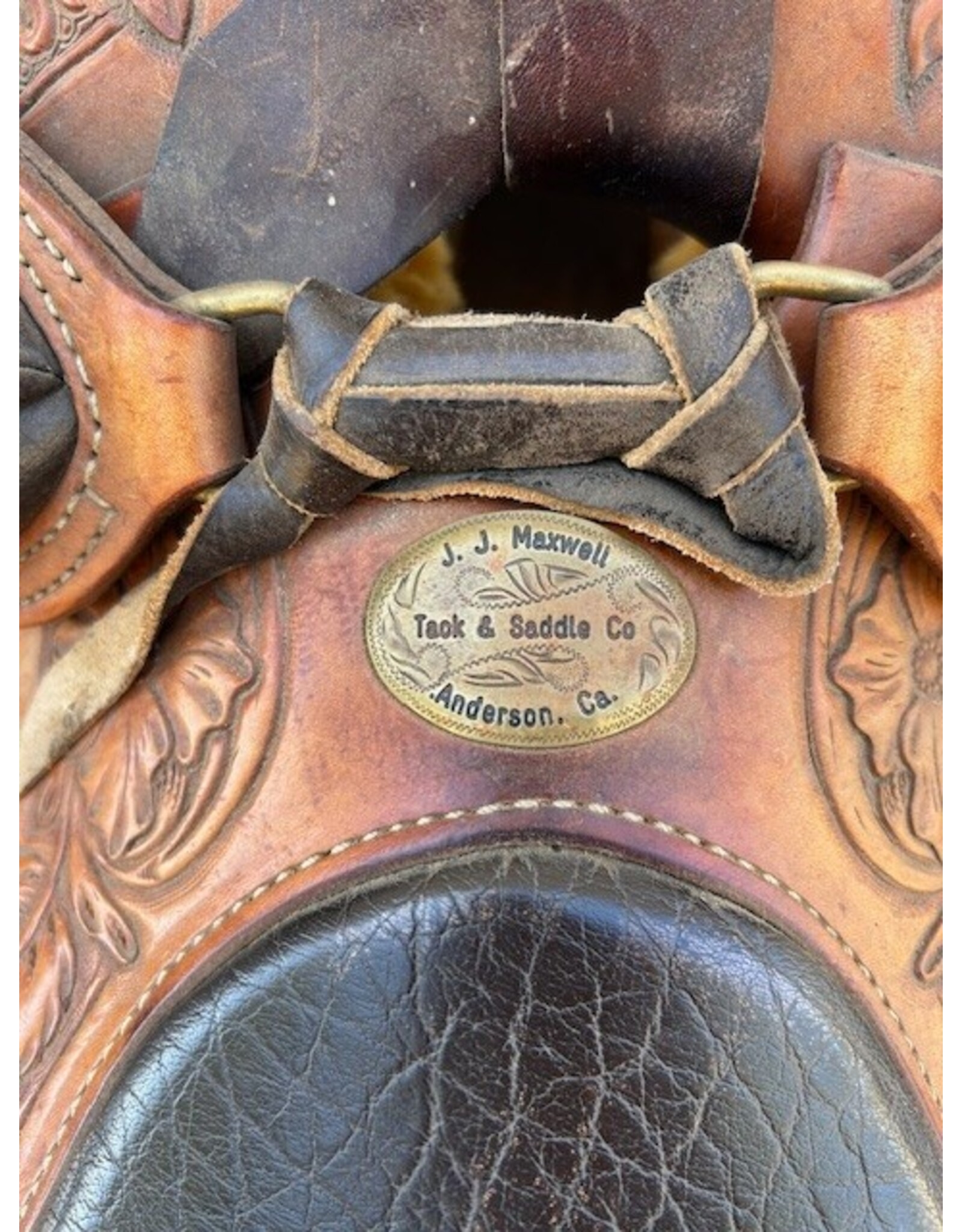 JJ Maxwell Saddle 16" Seat 7" Gullet