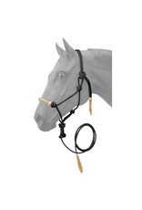 Tough 1 Rawhide Noseband Rope Halter w/ Lead