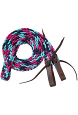 Tough 1 Mule Tape Loop Roping Rein 9'