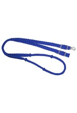 Tough 1 Deluxe Flat Knotted Cord Roping Rein