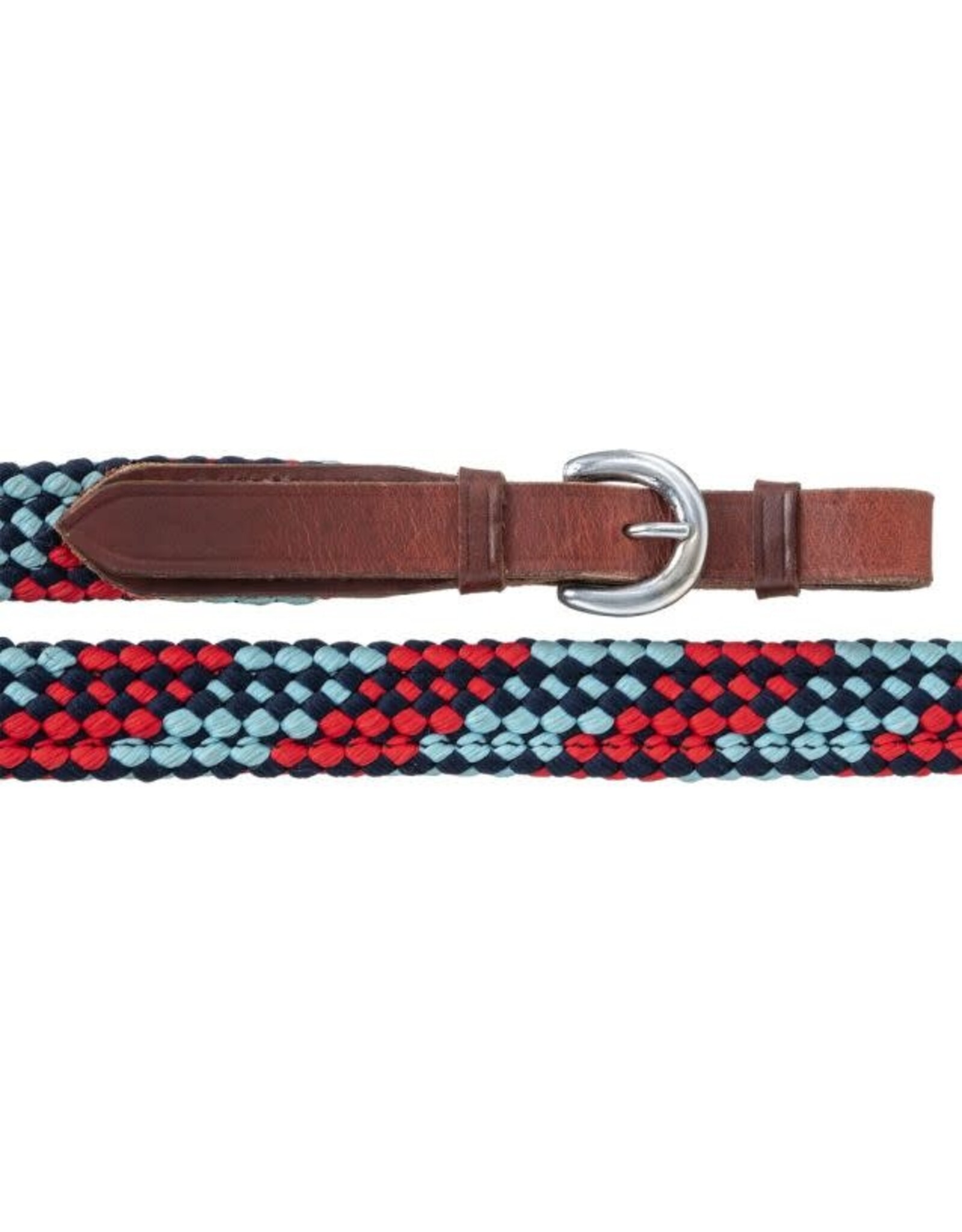 Tough 1 Flat Braided Trail Reins 7'