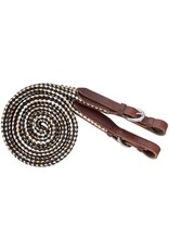 Tough 1 Flat Braided Trail Reins 7'