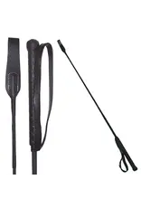 Intrepid International Riding Crop with Loop 26" Black