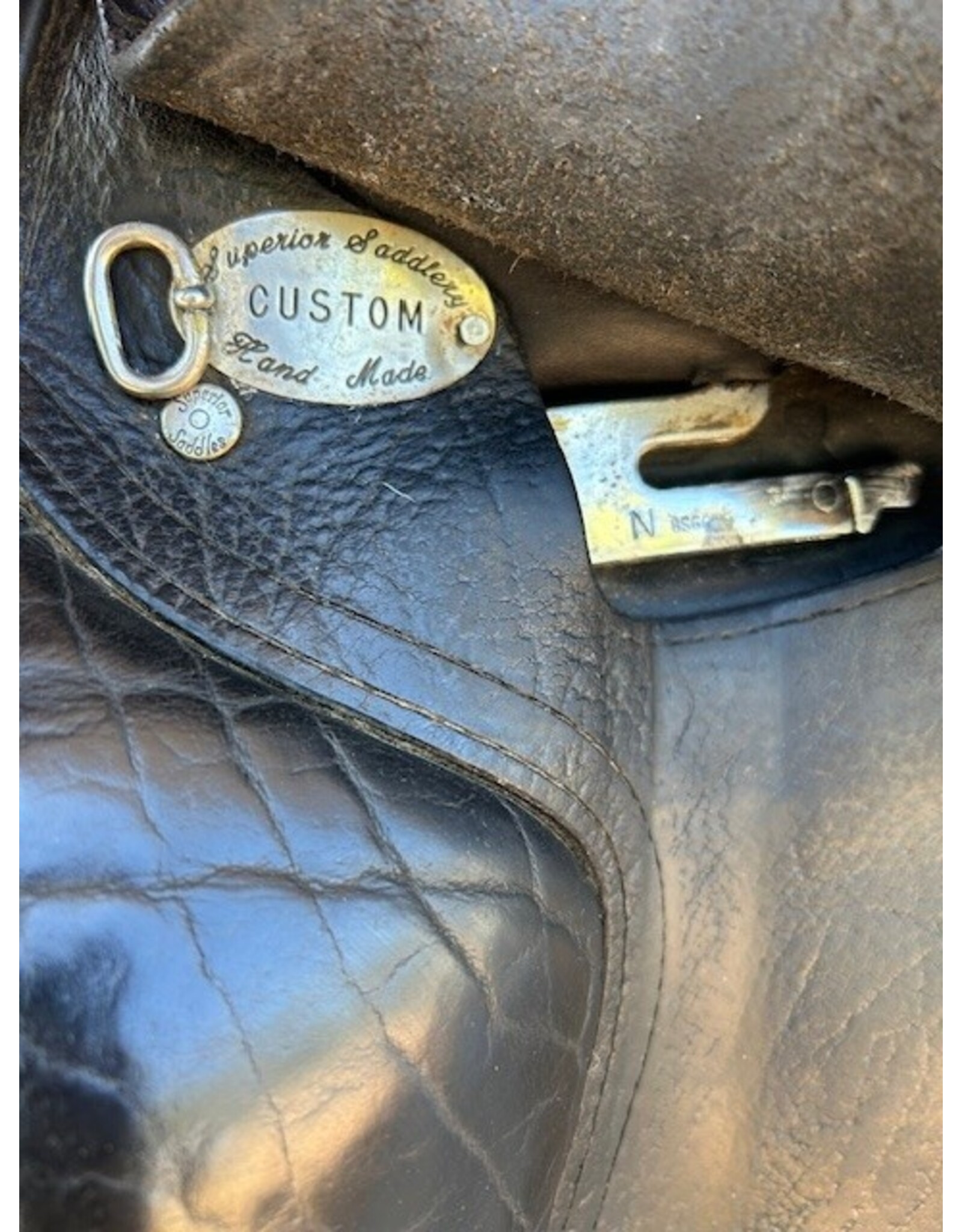 Superior Dressage Saddle 18" Seat, 5.5" Gullet