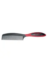 Tailwrap Mane & Tail Comb with Ergonomical Grip - Raspberry/Grey