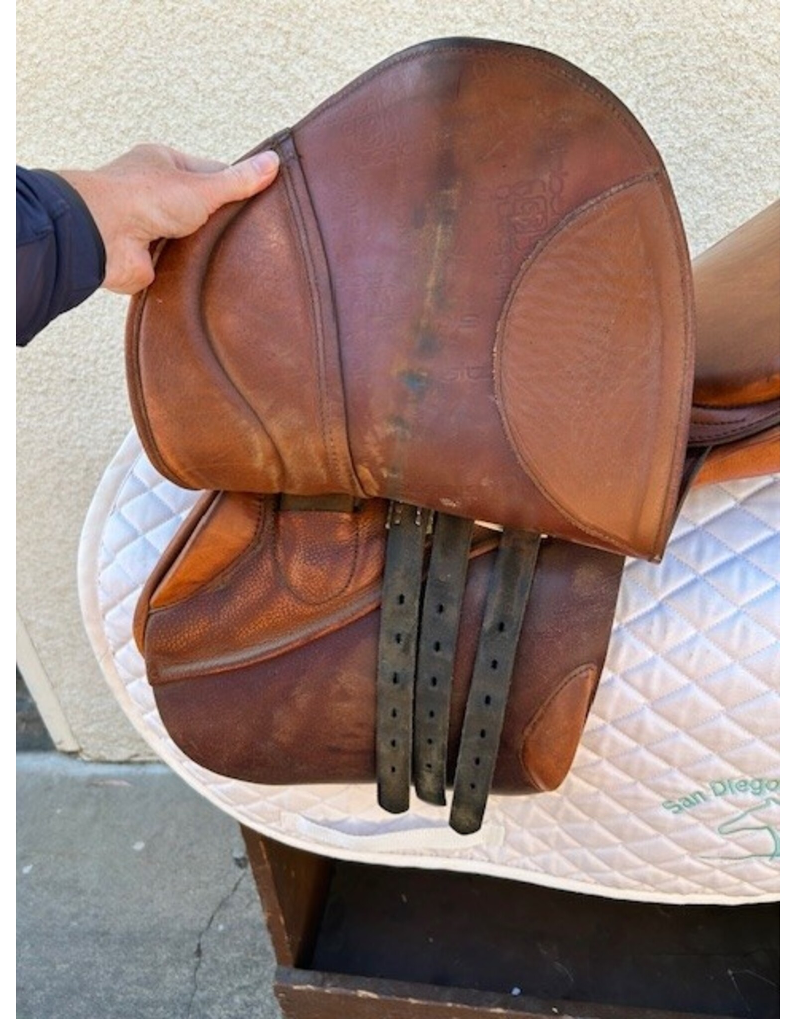 Stubben Genesis De Luxe 16.5" Seat, XWide Tree