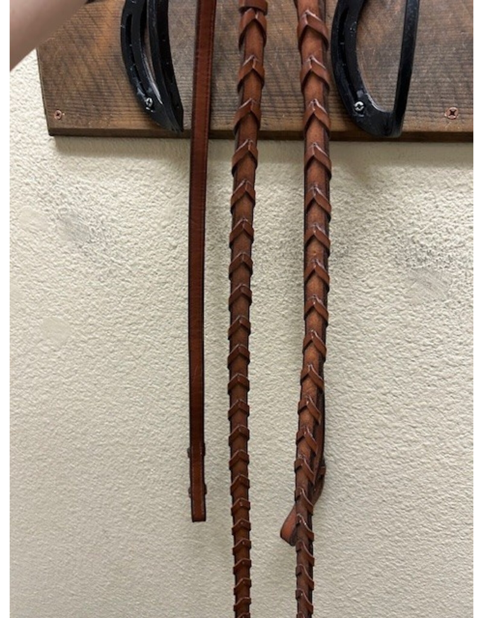 Tory Laced Reins New XXL 72" Chestnut