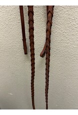 Tory Laced Reins New XXL 72" Chestnut