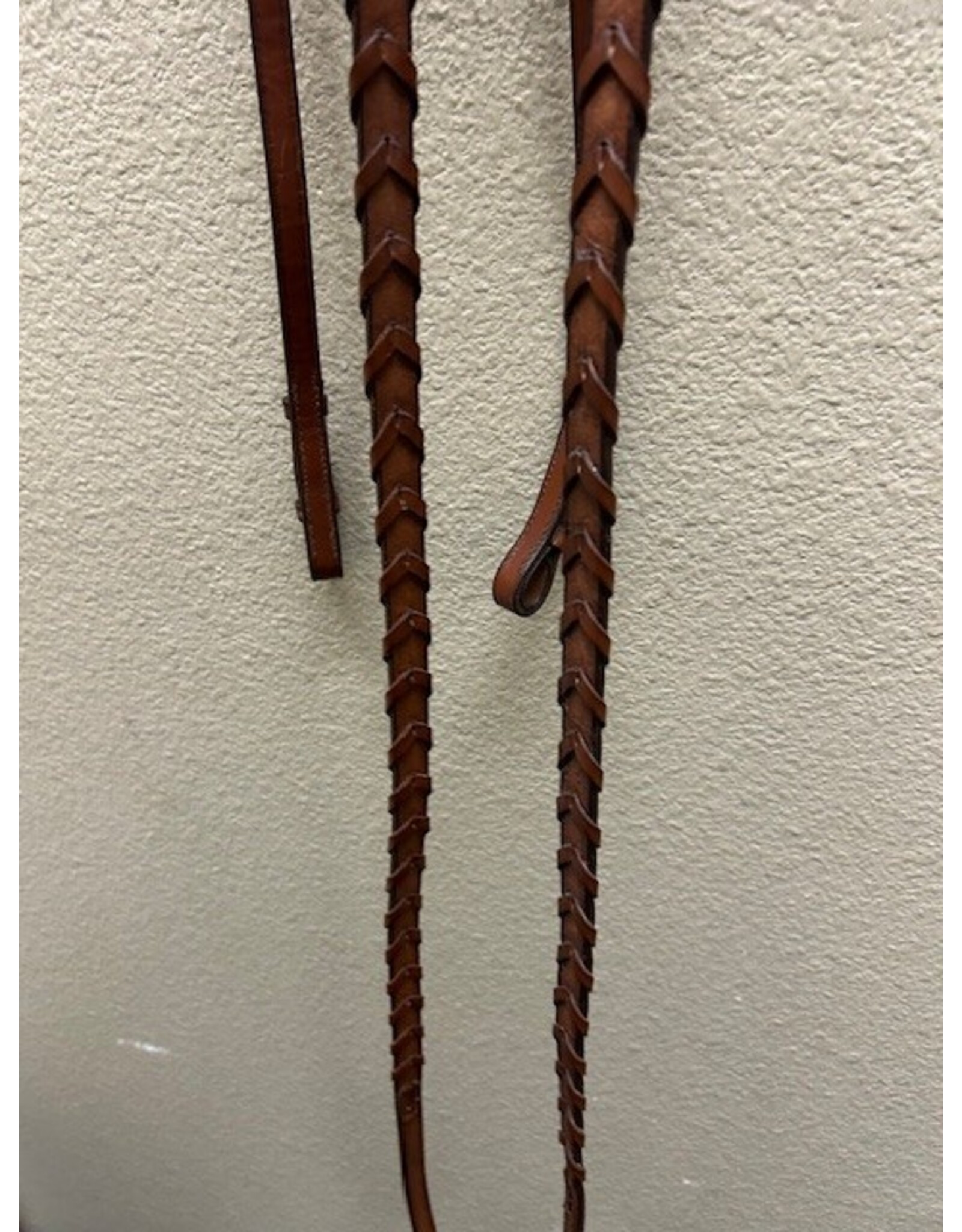 Tory Laced Reins New XXL 72" Chestnut