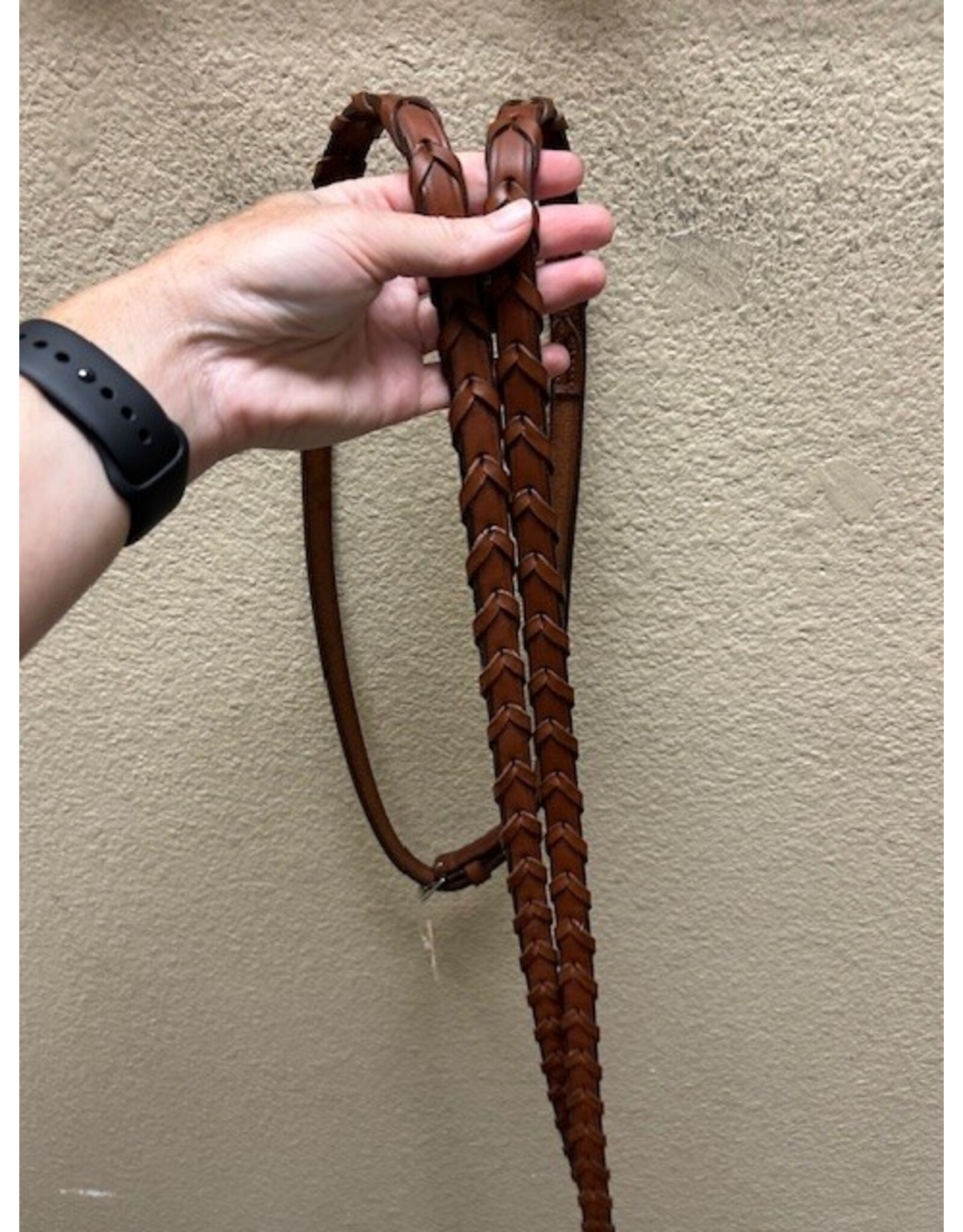 Tory Laced Reins New XXL 72" Chestnut