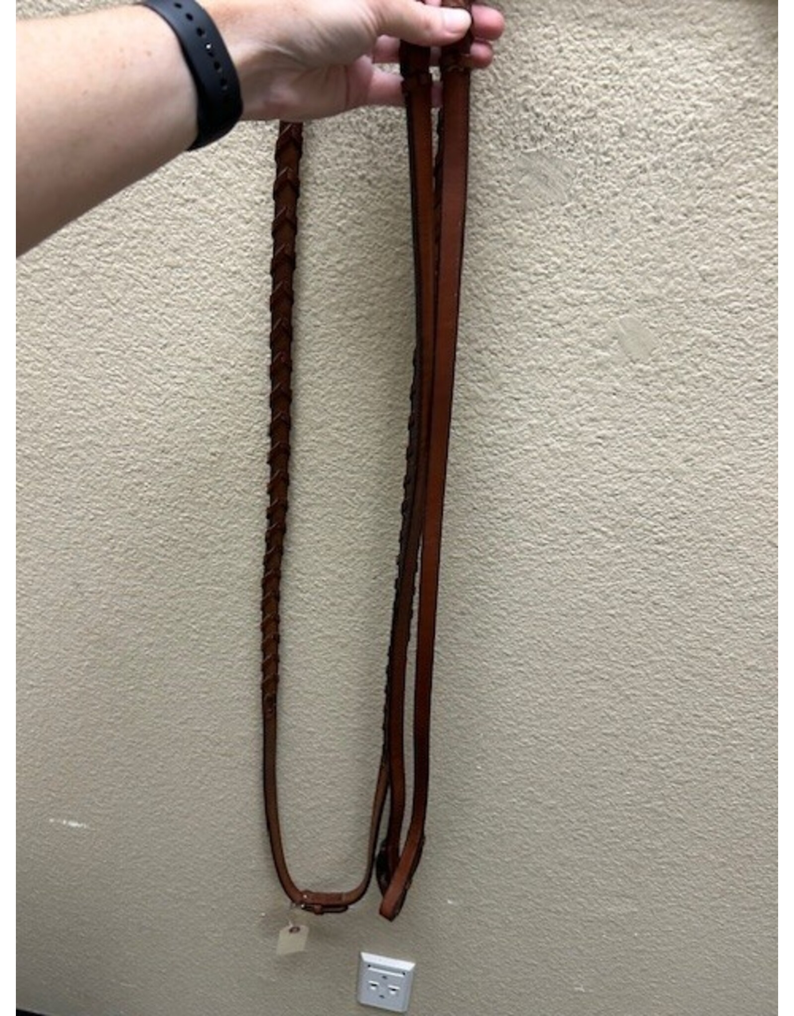 Tory Laced Reins New XXL 72" Chestnut