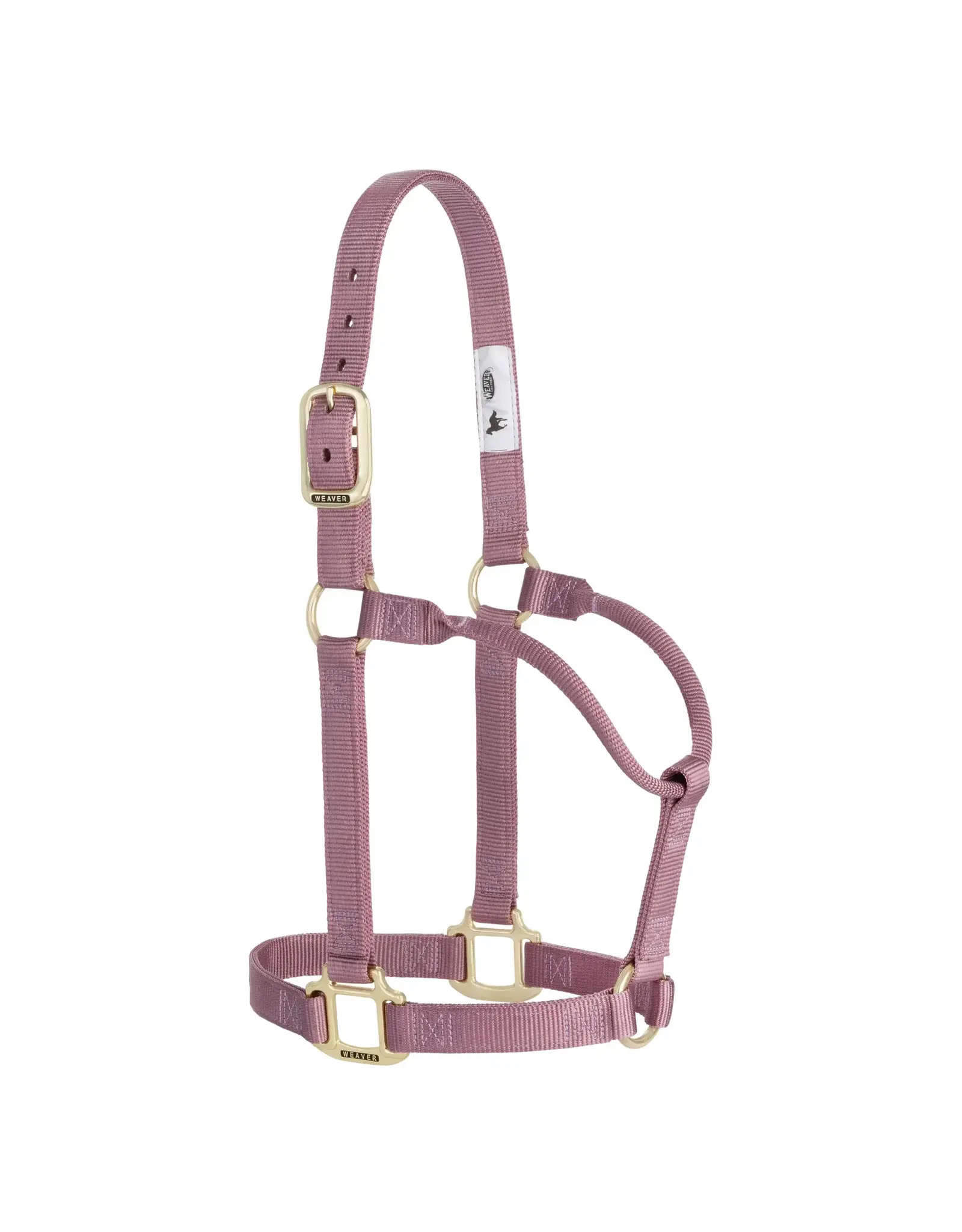 Weaver Non-Adjustable Nylon Solid Halter 1"