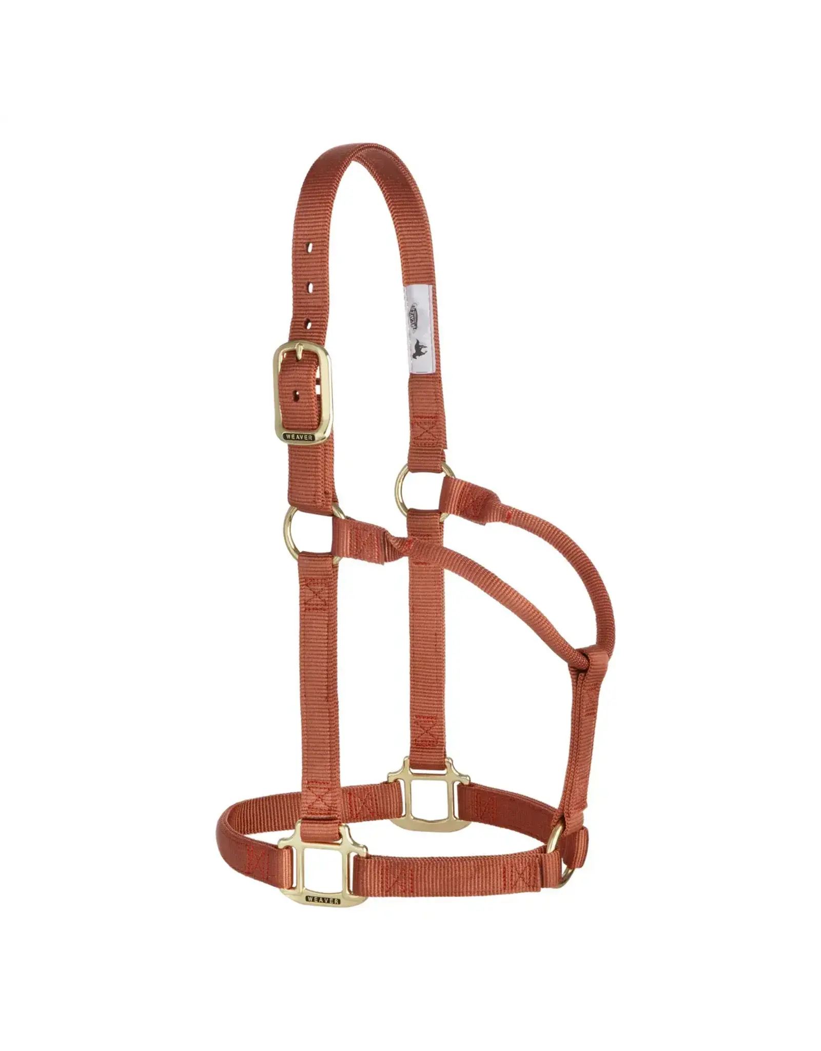Weaver Non-Adjustable Nylon Solid Halter 1"