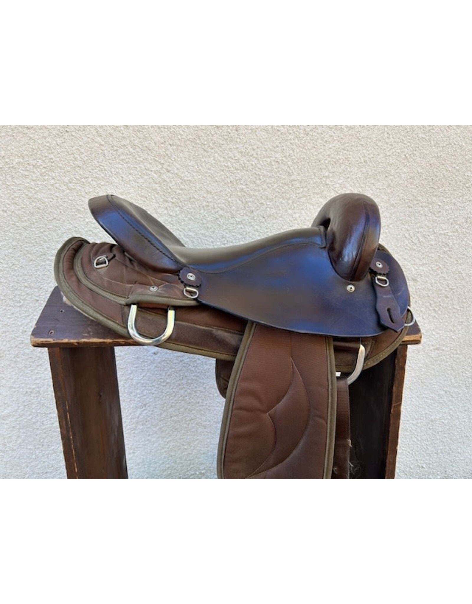 Big Horn Cordura Endurance Saddle 16" Full Quarter Horse Bars
