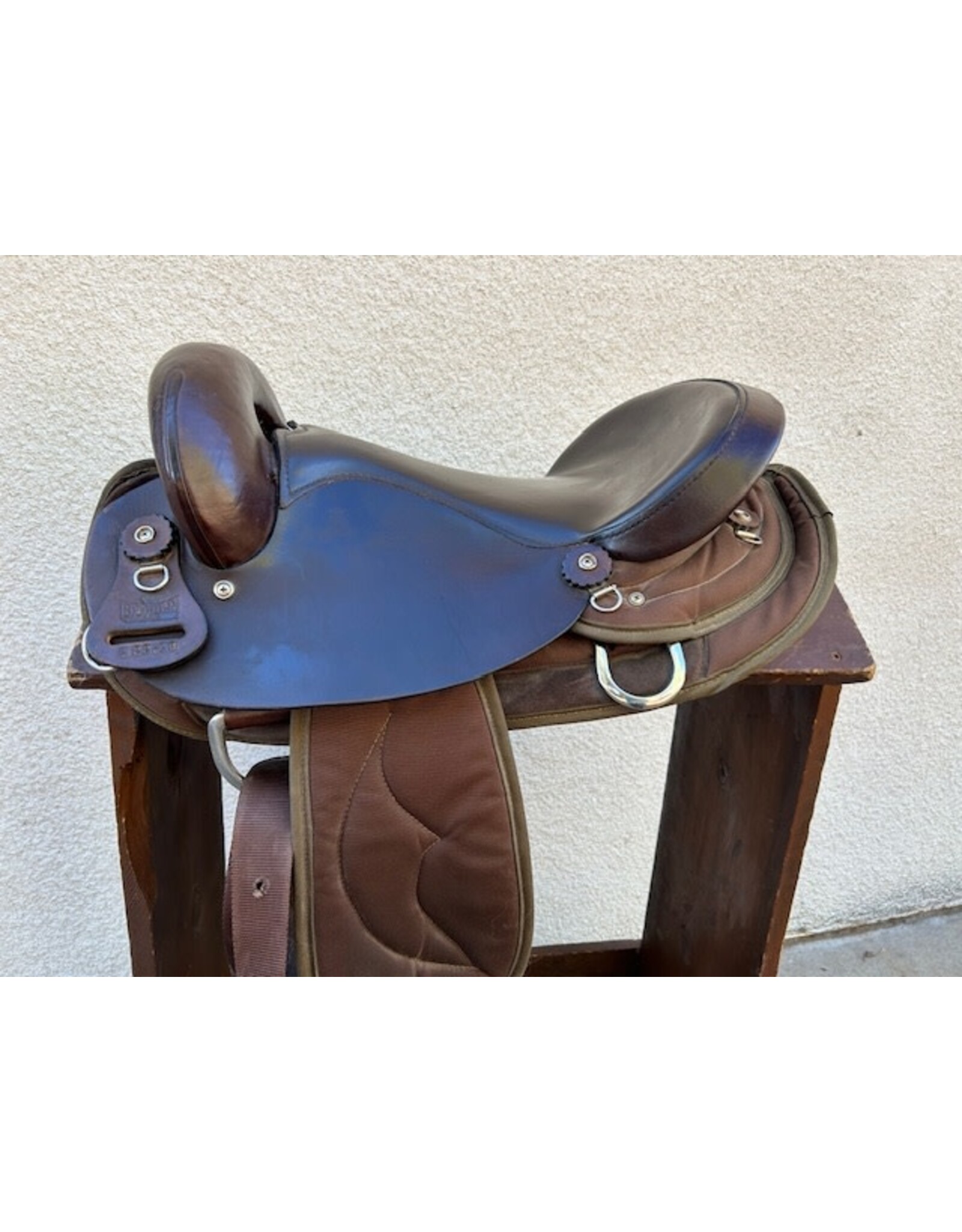 Big Horn Cordura Endurance Saddle 16" Full Quarter Horse Bars