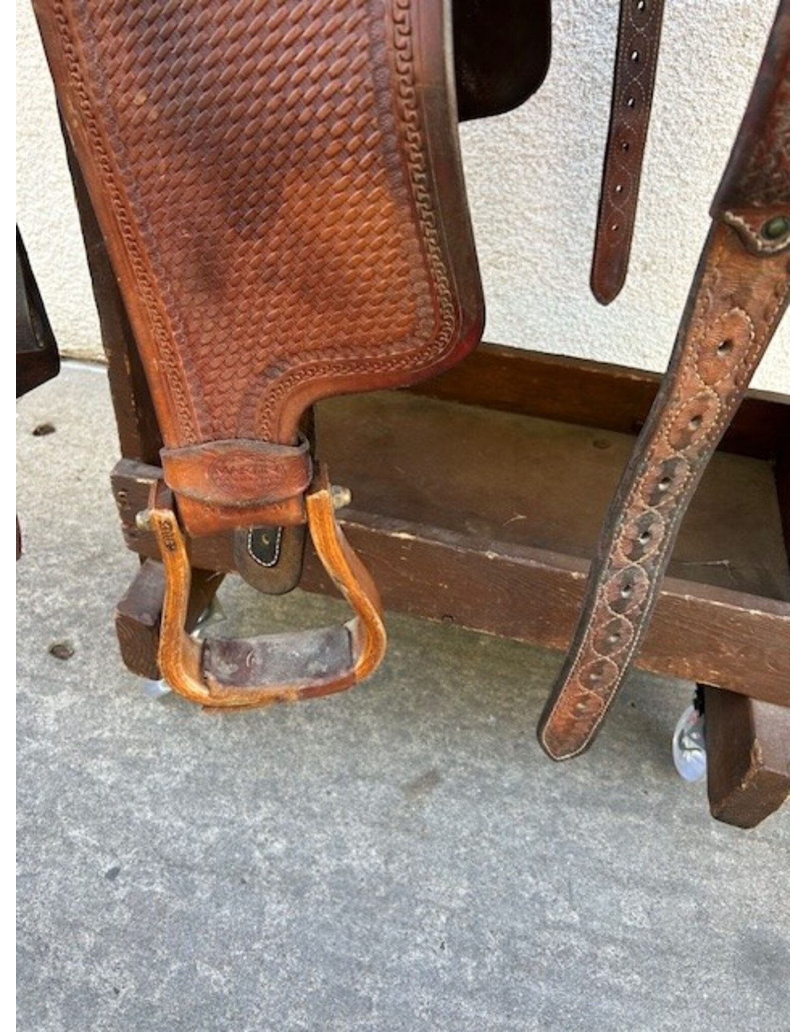 Martin Reining Saddle 17" Seat Extra Extra Wide Tree