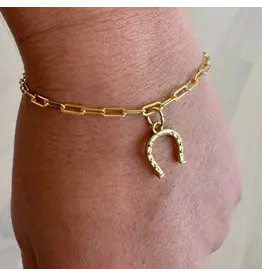 Bridle Up Hope Hope Horseshoe Bracelet