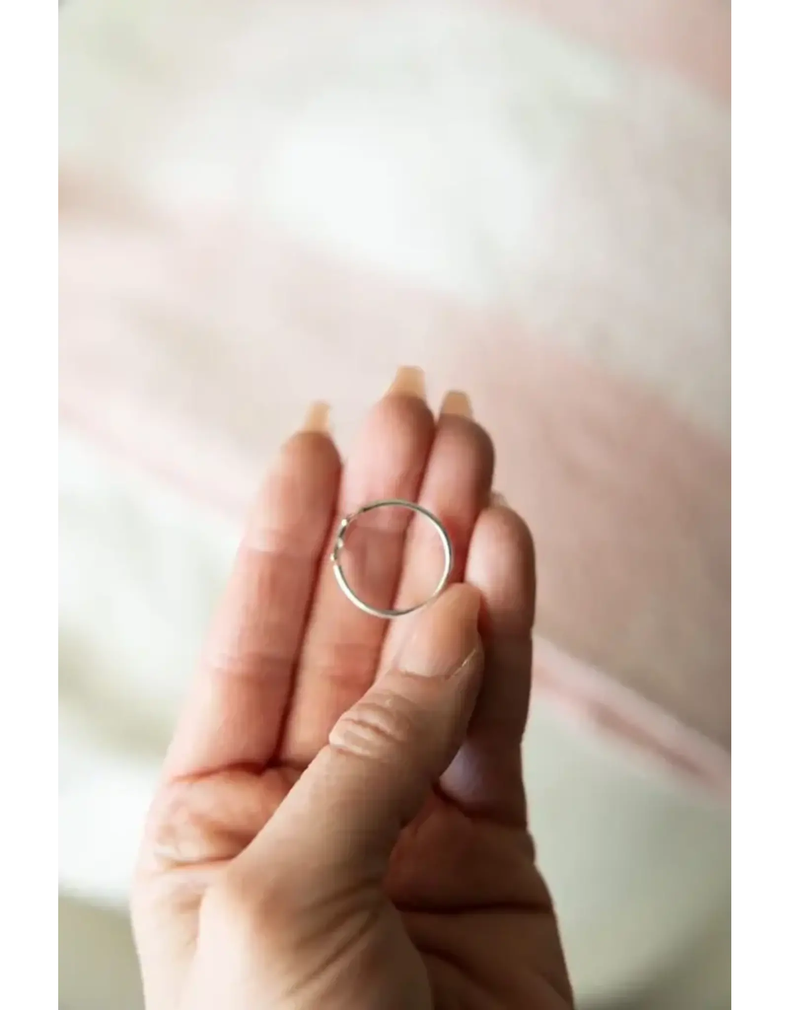 Bridle Up Hope Lucky Horseshoe Ring Sterling Silver