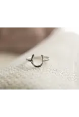 Bridle Up Hope Lucky Horseshoe Ring Sterling Silver Bridle Up Hope Lucky Horseshoe Ring Sterling Silver