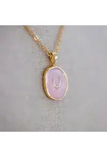 Bridle Up Hope Pink Horseshoe Pendant Necklace Bridle Up Hope Pink Horseshoe Pendant Necklace