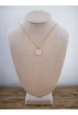 Bridle Up Hope Pink Horseshoe Pendant Necklace Bridle Up Hope Pink Horseshoe Pendant Necklace