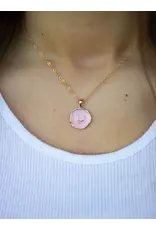 Bridle Up Hope Pink Horseshoe Pendant Necklace Bridle Up Hope Pink Horseshoe Pendant Necklace