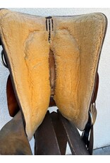 Crates Cutting Saddle 16.5" Full Quarter Horse Bars Crates Cutting Saddle 16.5" Full Quarter Horse Bars