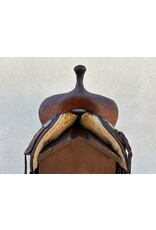 Crates Cutting Saddle 16.5" Full Quarter Horse Bars Crates Cutting Saddle 16.5" Full Quarter Horse Bars