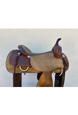Crates Cutting Saddle 16.5" Full Quarter Horse Bars Crates Cutting Saddle 16.5" Full Quarter Horse Bars