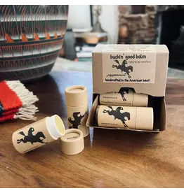 Buckin' Good Products Lip Balm Peppermint (Natural, Plastic Free)