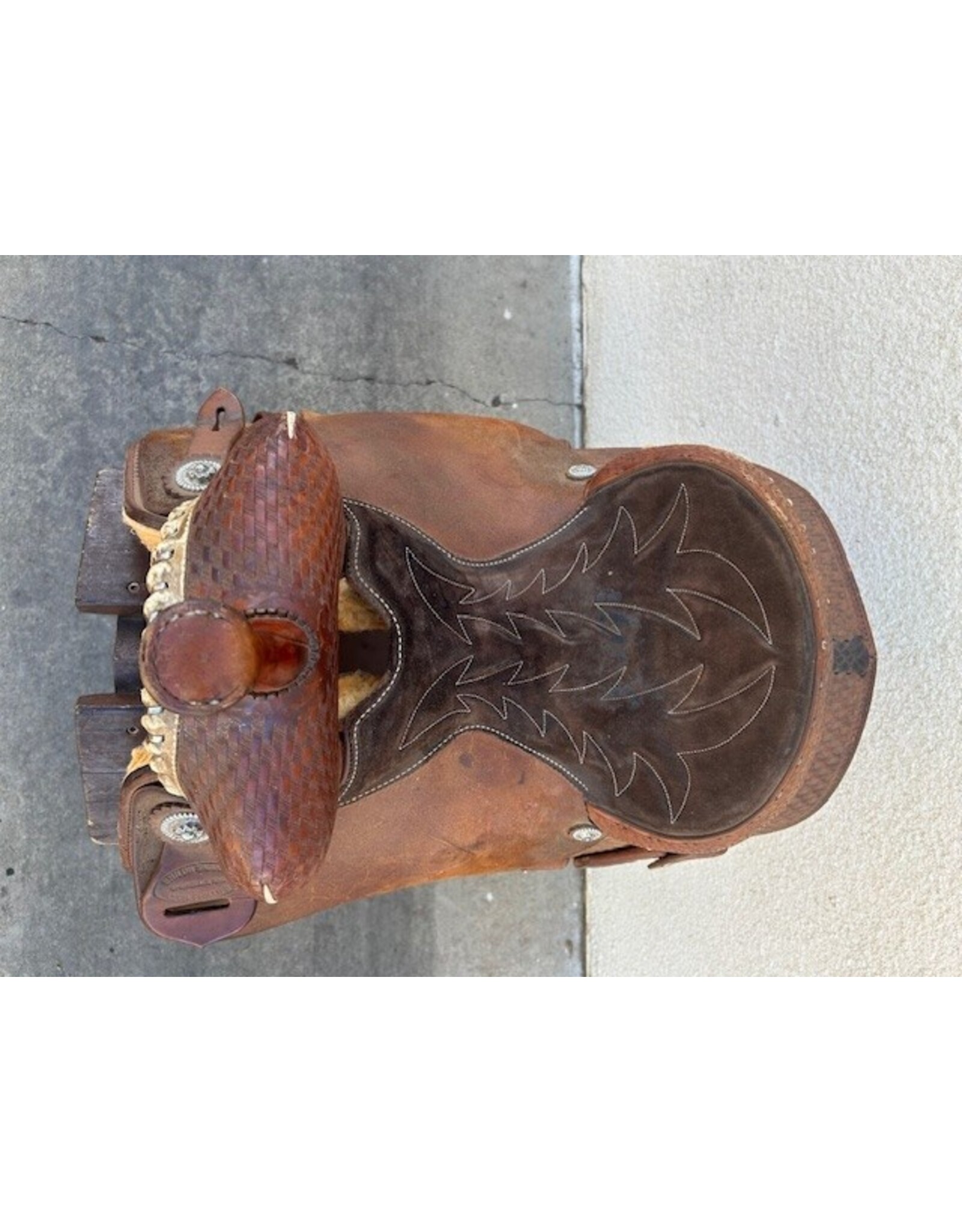 Shiloh Trophy Barrel Saddle 13" Seat, SQHB