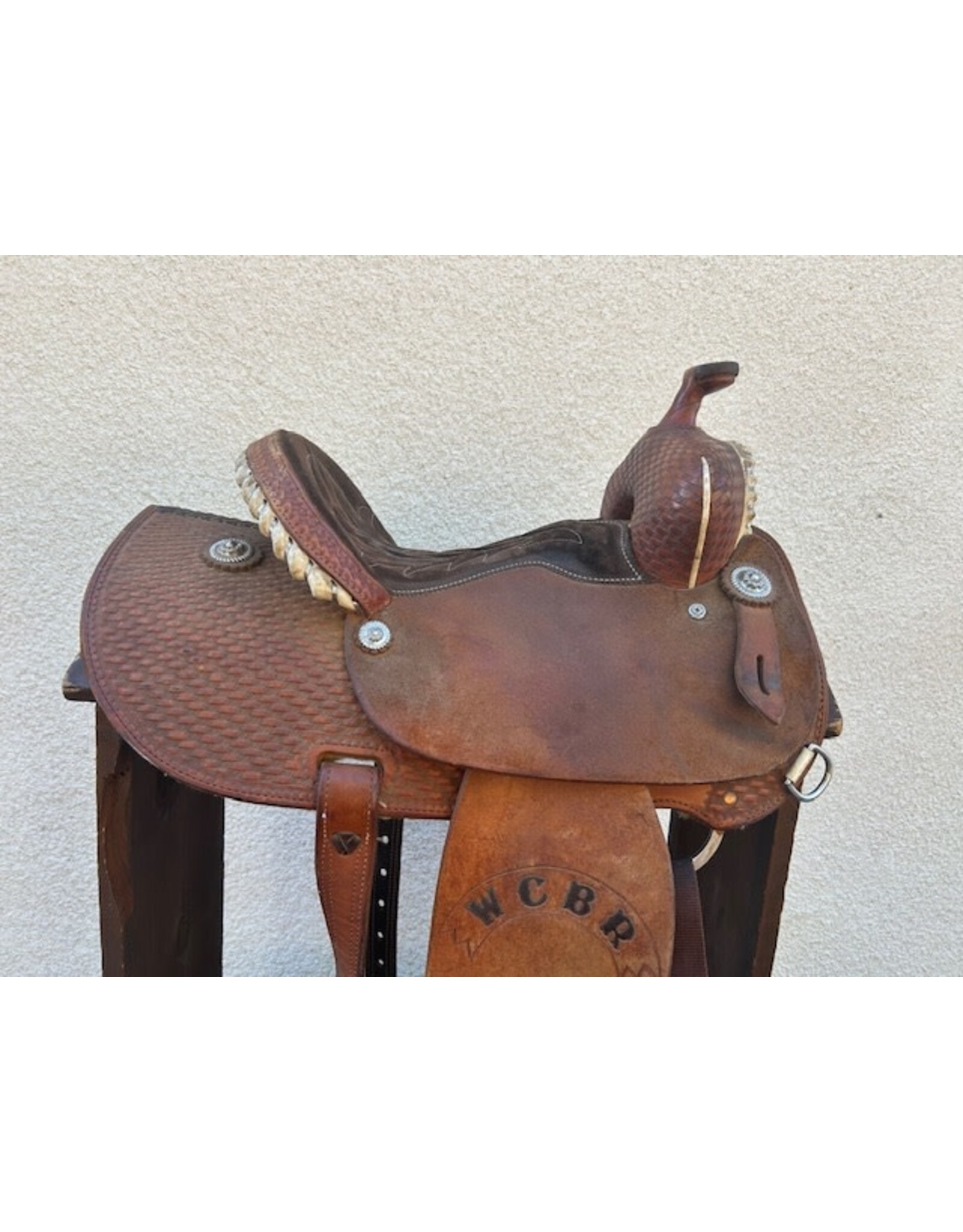 Shiloh Trophy Barrel Saddle 13" Seat, SQHB