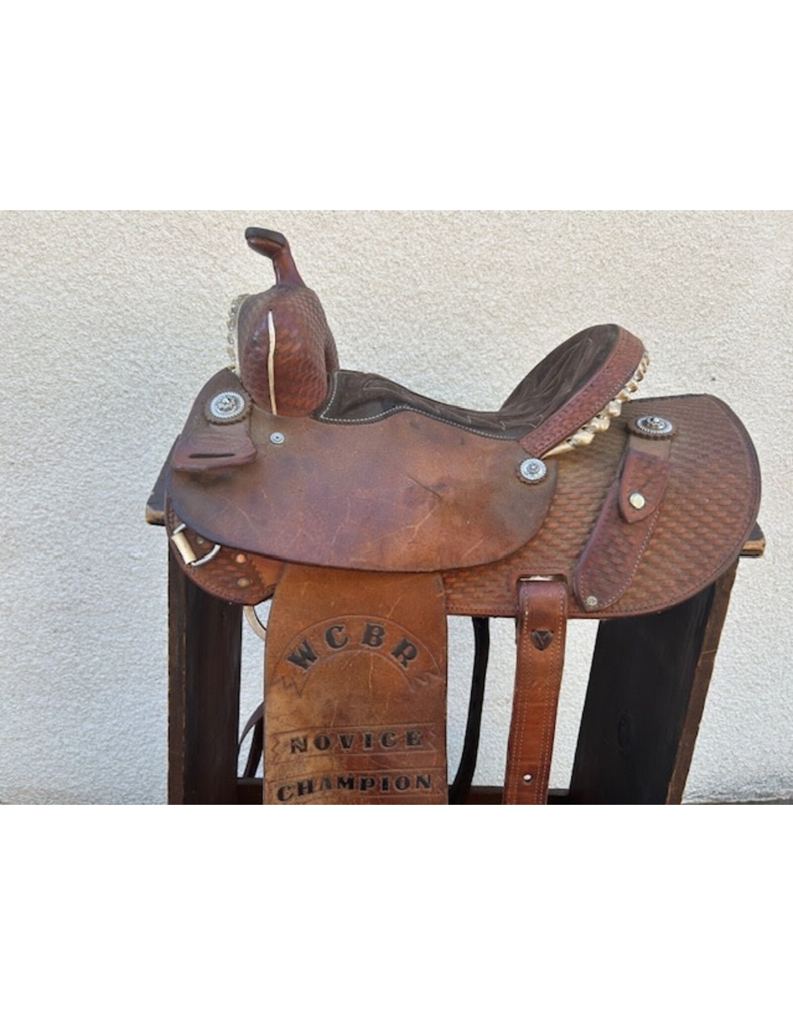Shiloh Trophy Barrel Saddle 13" Seat, SQHB