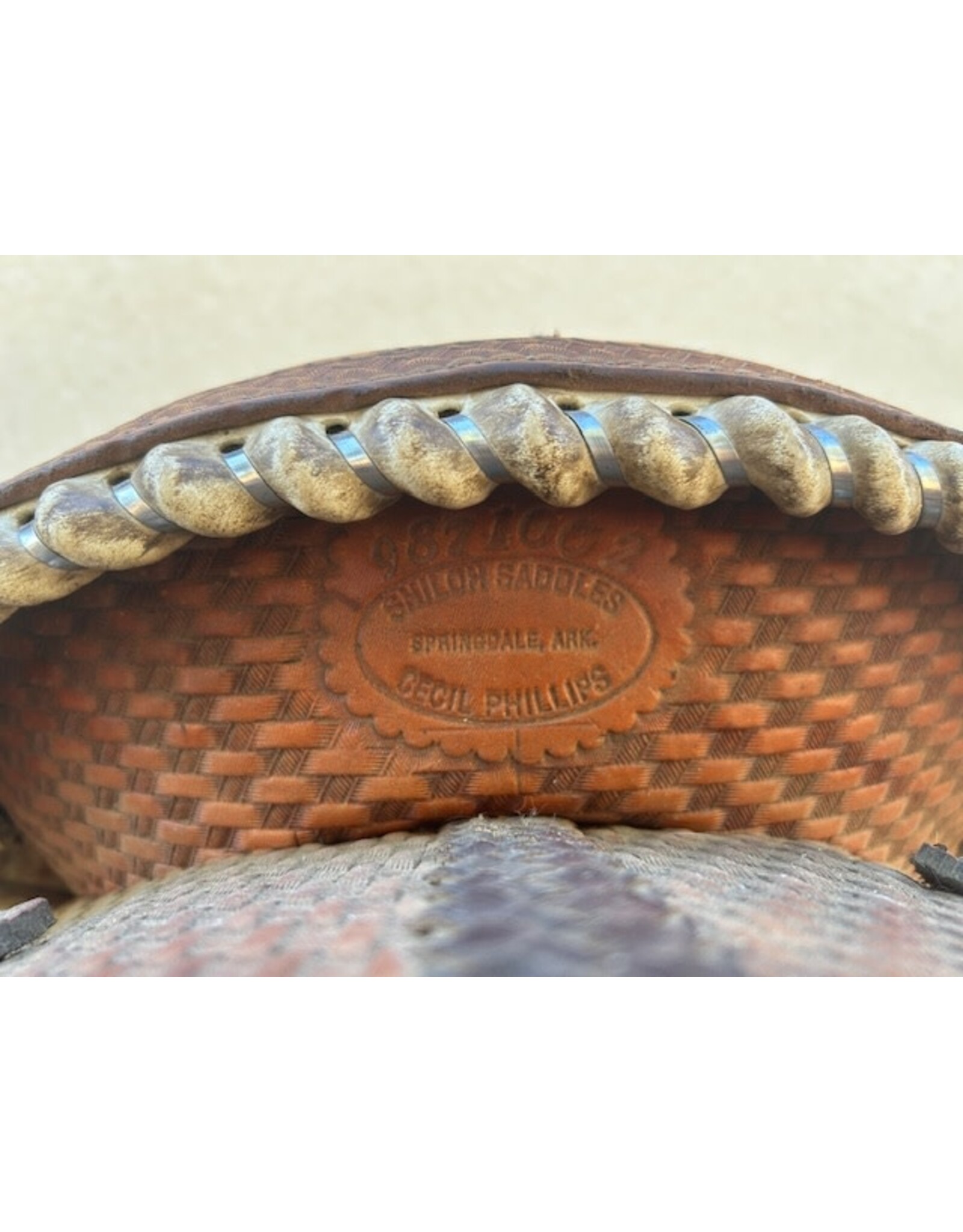 Shiloh Trophy Barrel Saddle 13" Seat, SQHB