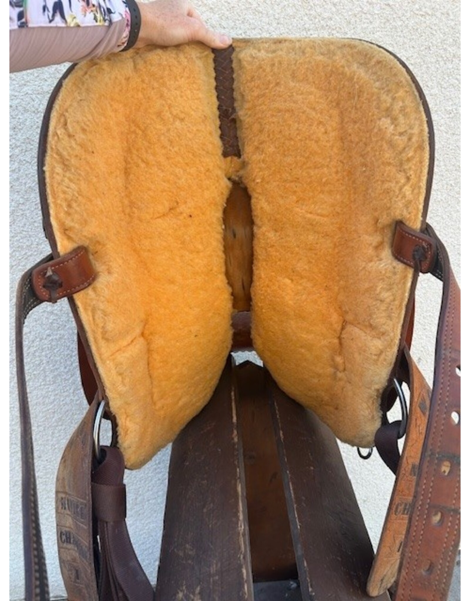 Shiloh Trophy Barrel Saddle 13" Seat, SQHB