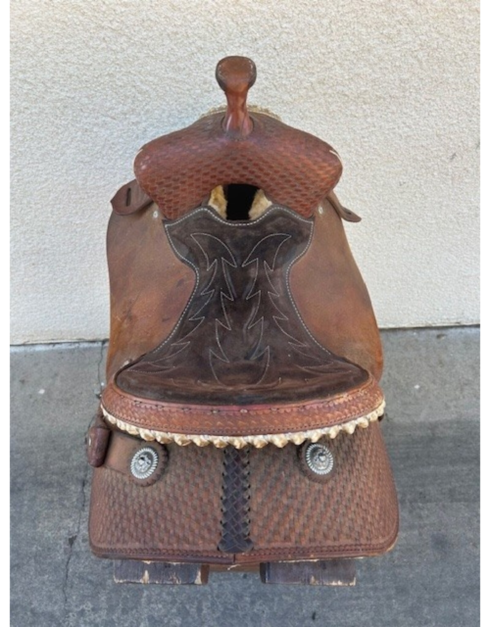 Shiloh Trophy Barrel Saddle 13" Seat, SQHB